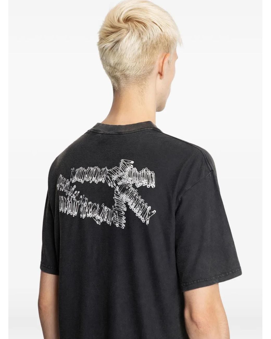 44 Label Group Black Jersey T-Shirt