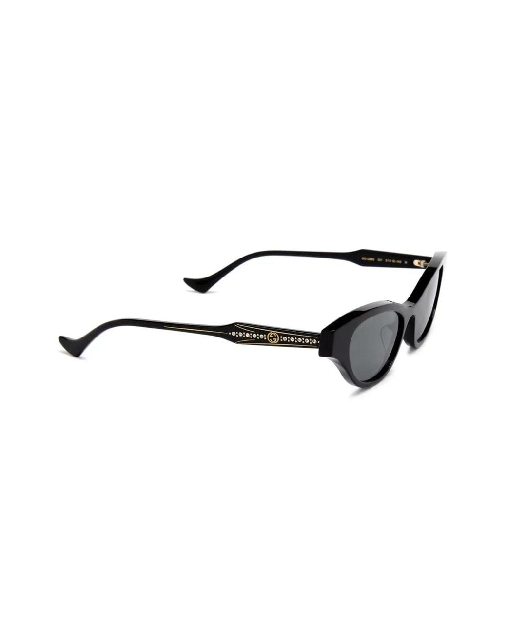 Gucci Black Cat-Eye Frame Sunglasses