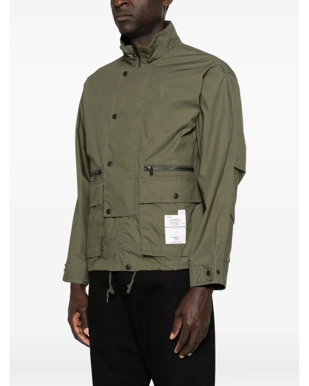 Neighborhood Green Stand-Collar Jacket for men
