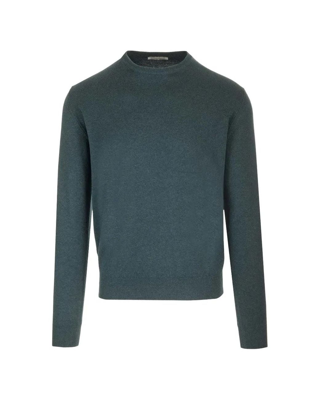 Al Duca D'aosta Blue Sweat À Col Rond for men
