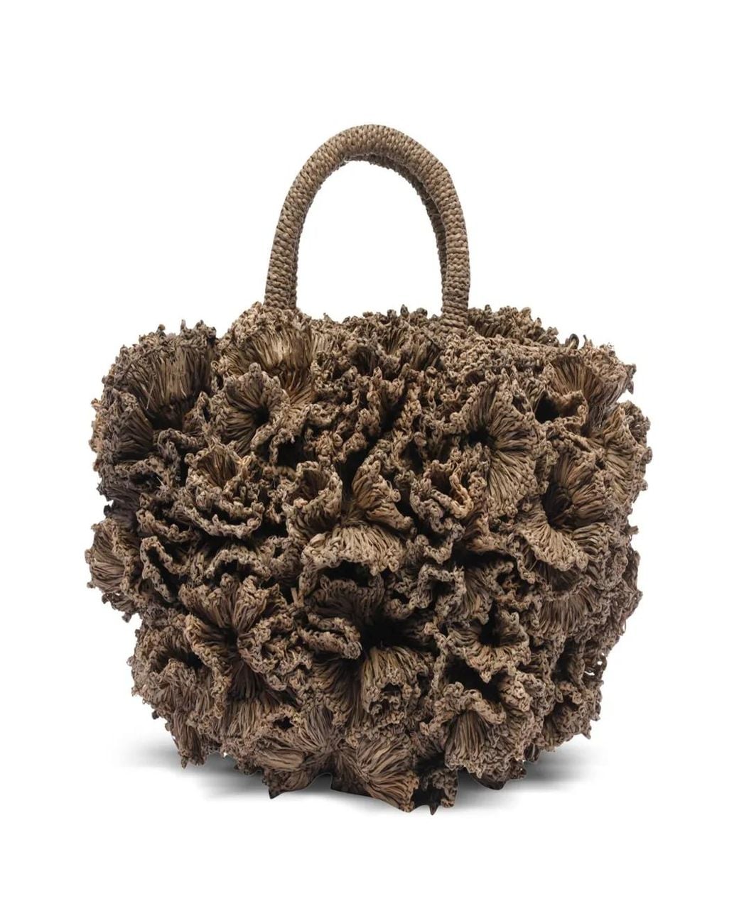 IBELIV Brown Coral Tote Bag