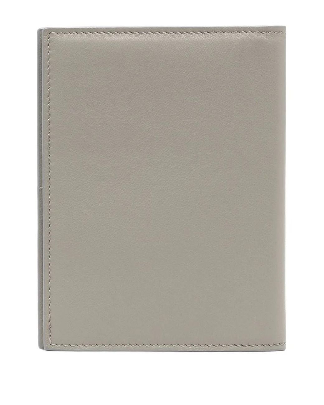 Giorgio Armani Gray Leather Cardholder for men
