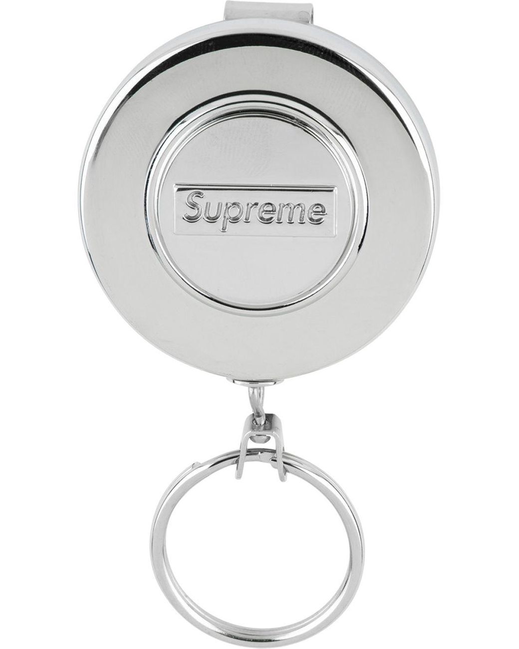 supreme box logo keychain