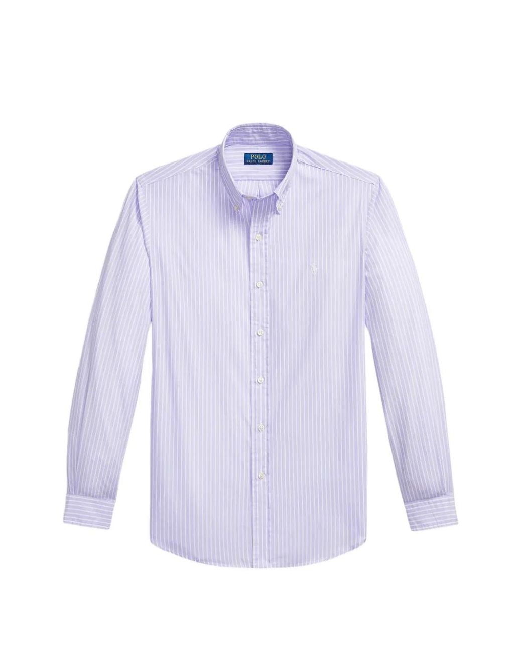 Polo Ralph Lauren Purple Striped Shirt for men