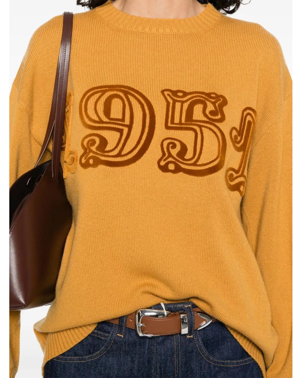 Max Mara Orange Fido Sweater