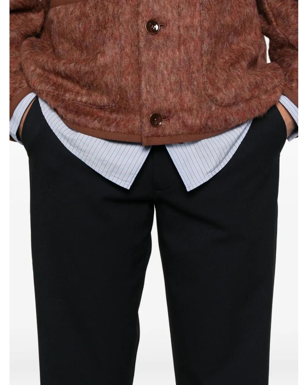 Les Deux Blue Como Reg Trousers for men