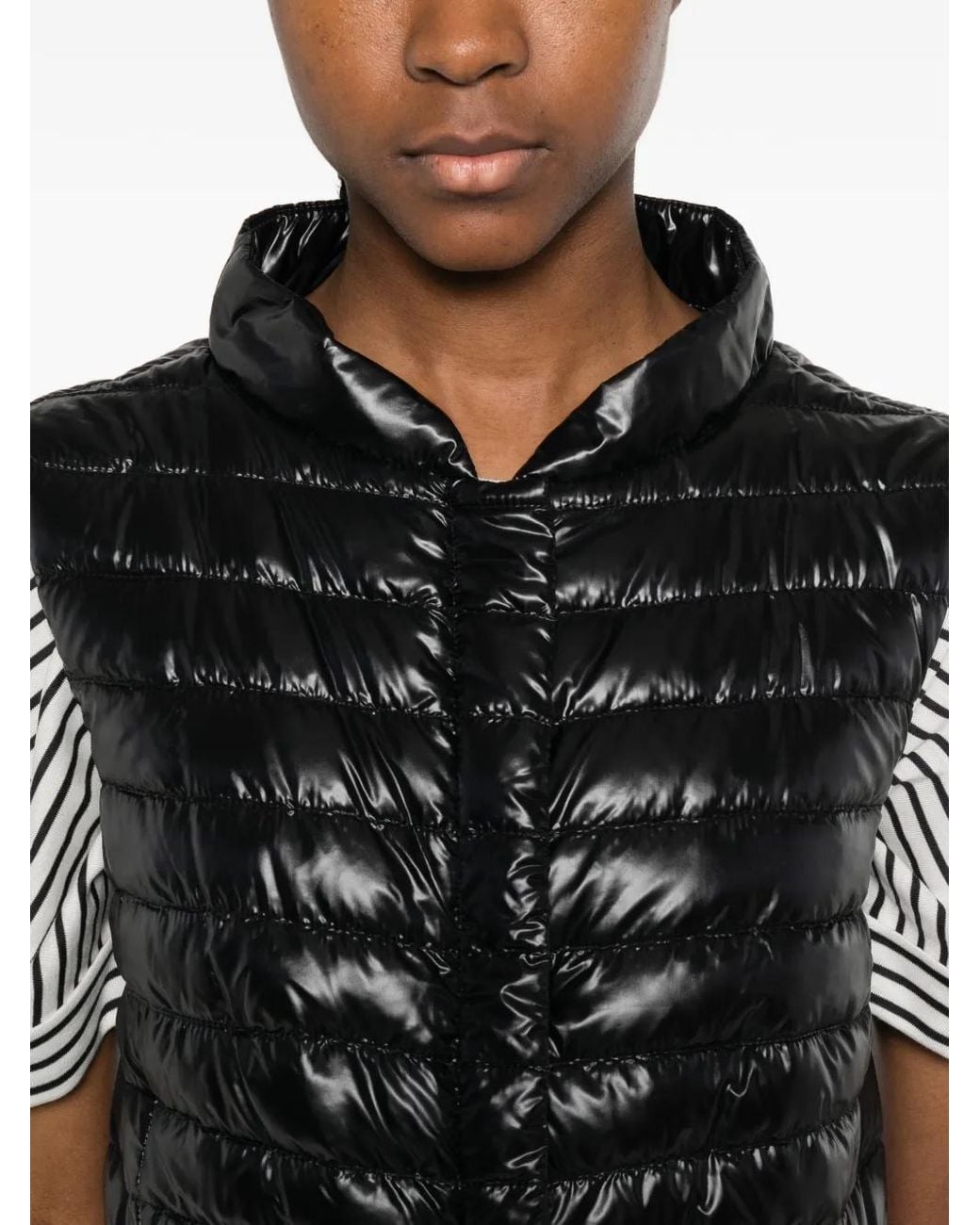 Herno Black 'Vera' Padded Vest