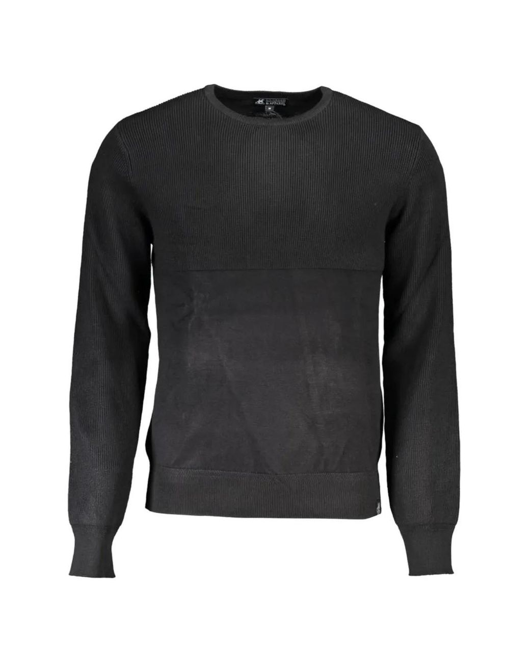 U.S. Grand Black Pull Côtelé Colour Block for men