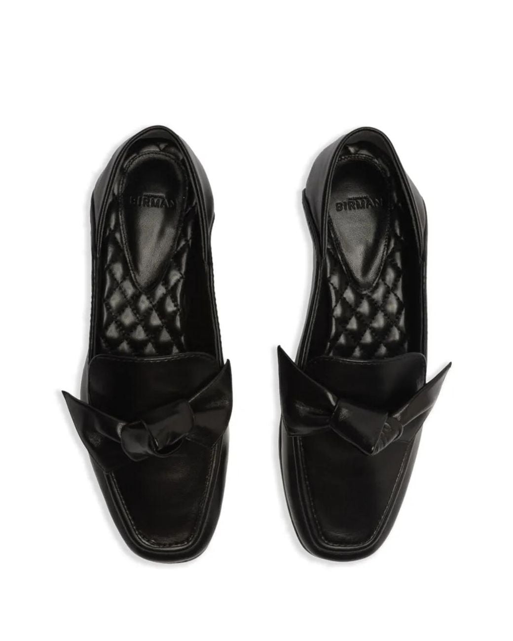 Alexandre Birman Black Clarita Leather Loafers