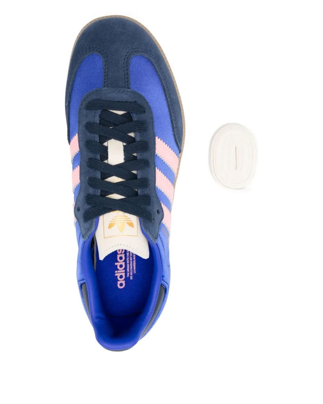 Adidas Blue Samba Og Sneakers