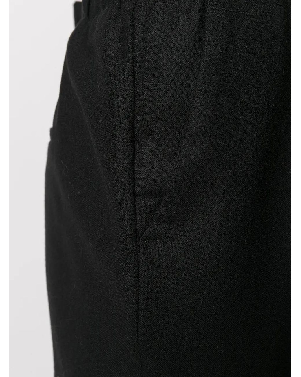 Kiltie Broek Met Elastische Taille in het Black