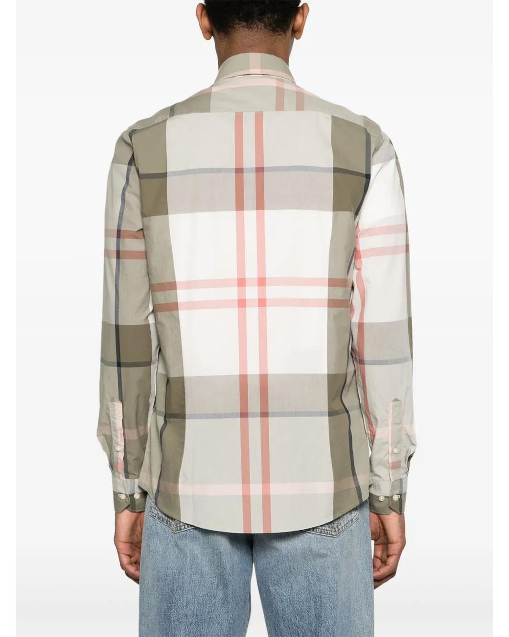 Barbour Green Harris Tartan-Checked Shirt for men