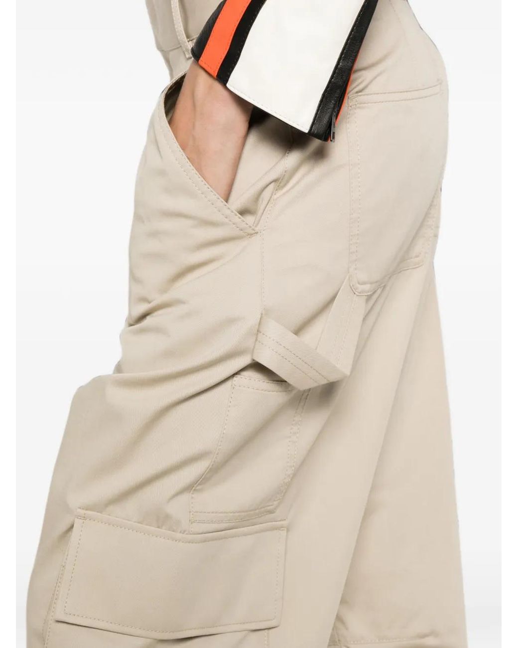 Balenciaga Natural Relaxed Cargo Pants