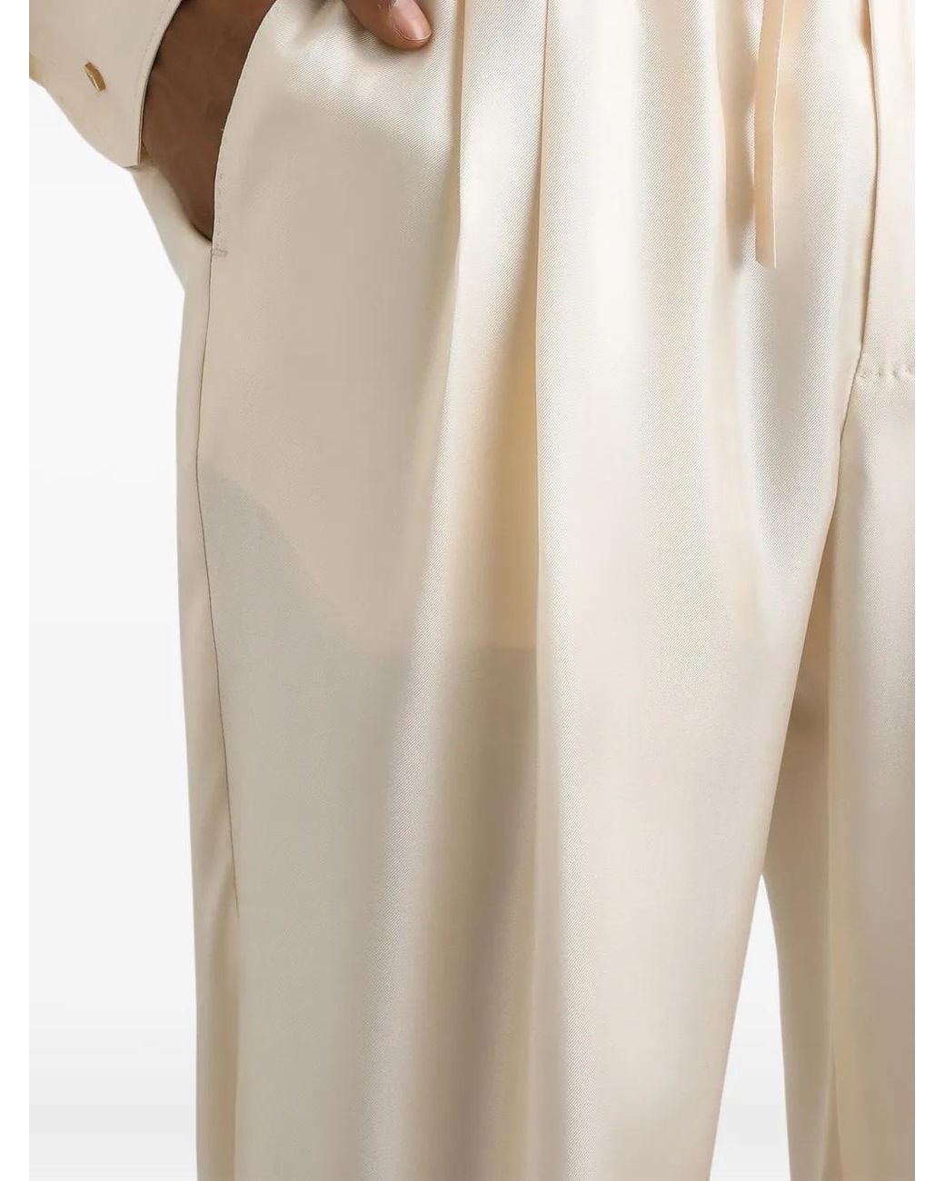 Dolce & Gabbana White X Martini Silk Shirt for men