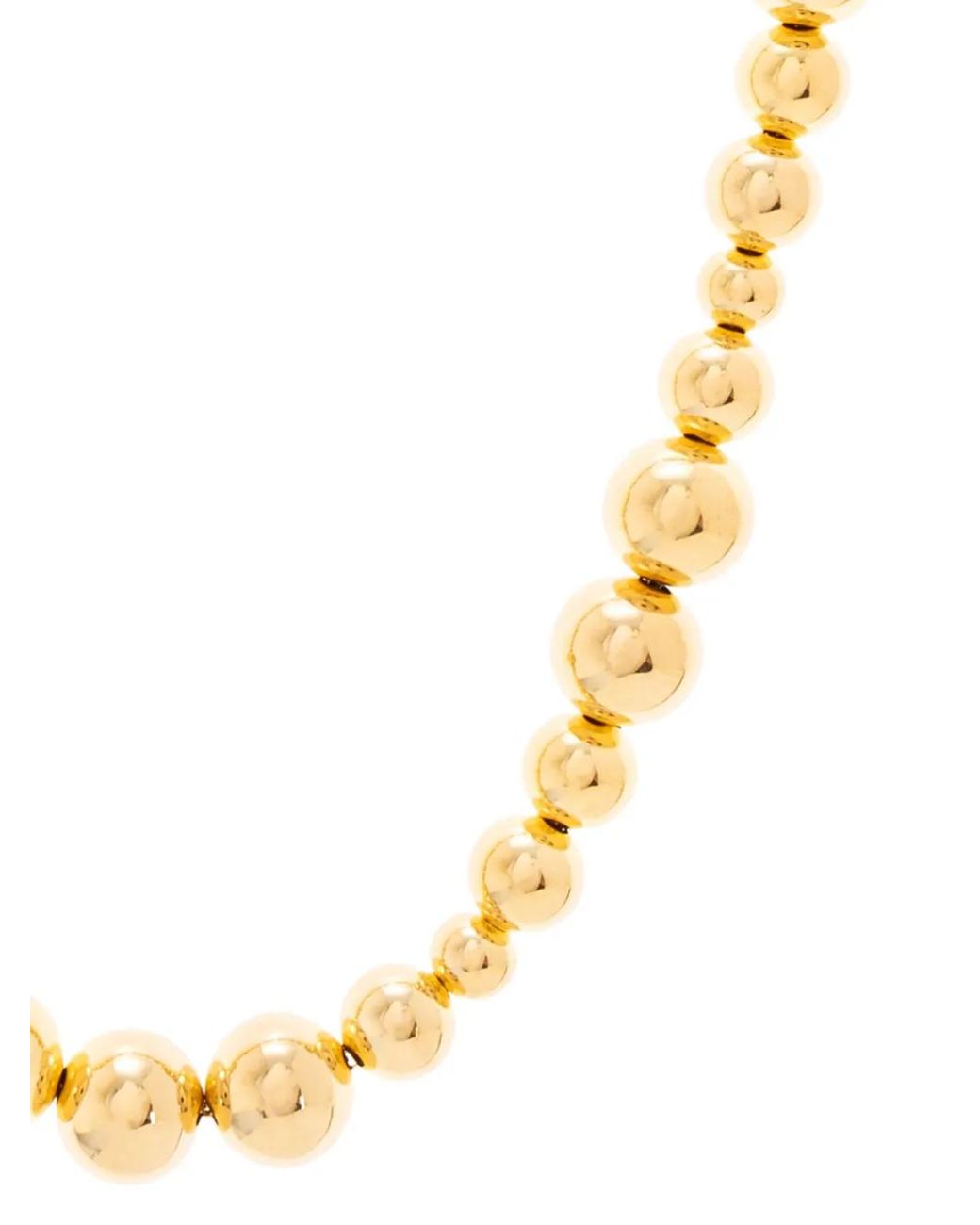 LIE STUDIO Metallic Elly Beaded Necklace