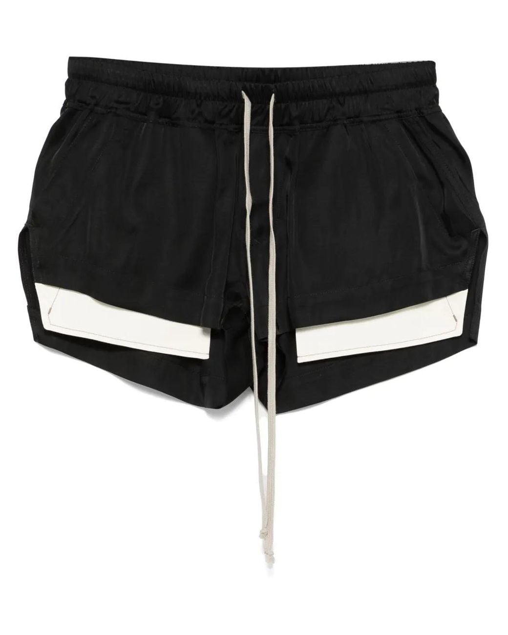 a様　Rick Owens FOG Boxers Black Shorts Rick Owens Fog Boxers Shorts in Black | Lyst