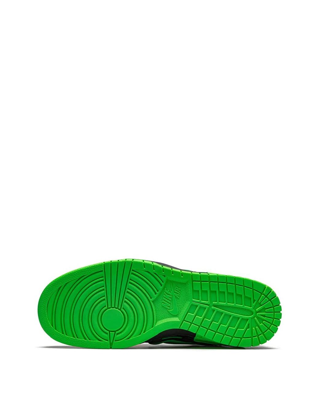 NIKE X OFF-WHITE Green Air Rubber Dunk Strike" Sneakers