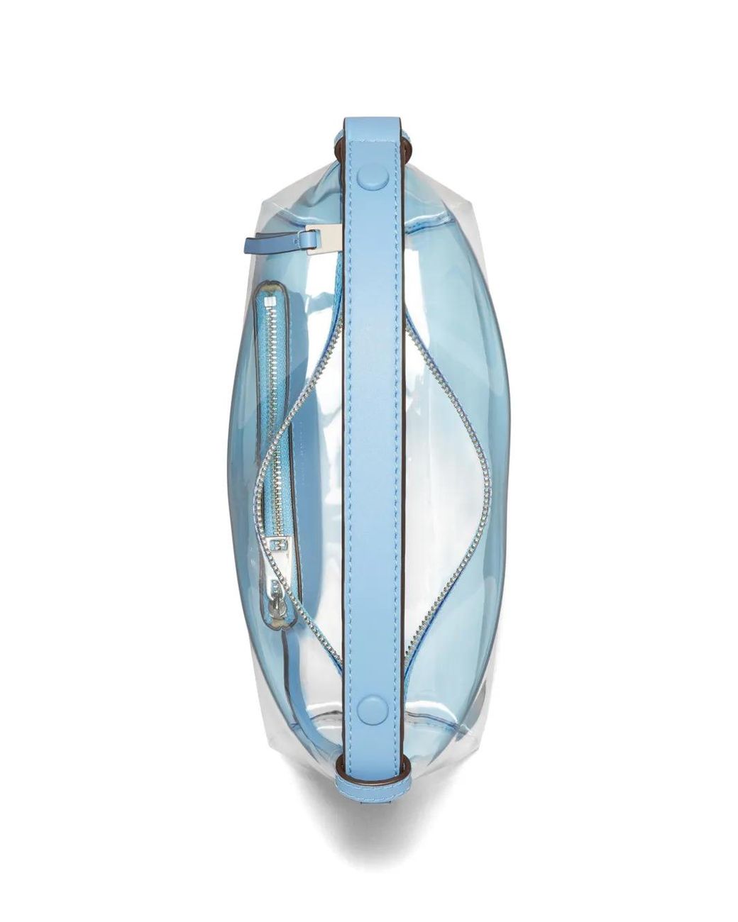 Tory Burch Blue Mellow Clear Shoulder Bag