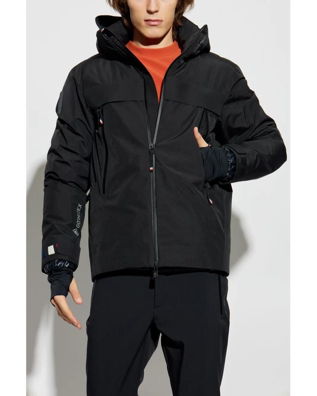 Moncler Black High Performance Ski Jacket for men
