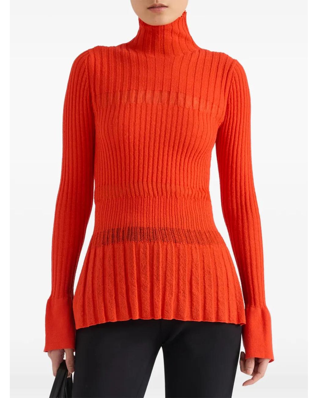 Proenza Schouler Red Rosario Top