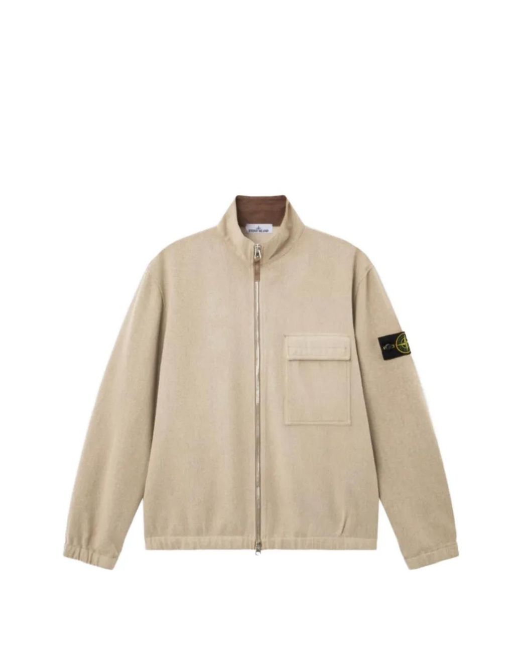 Stone Island Natural 1200033 Wool Nylon Flannel-Tc for men