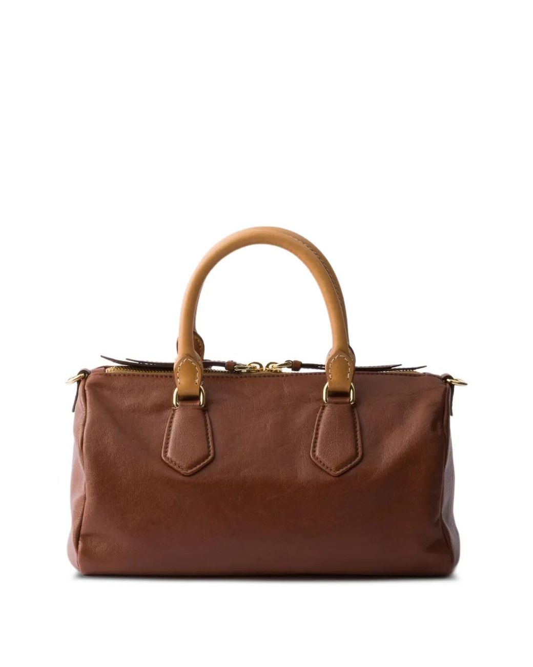 Borsa Piccola Con Manico di Prada in Brown
