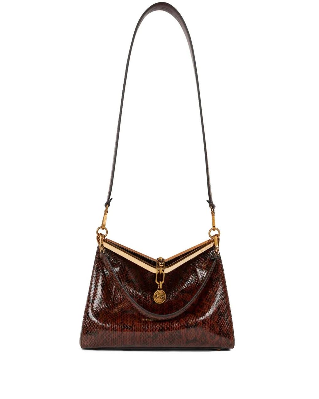 Etro White Medium Vela Bag