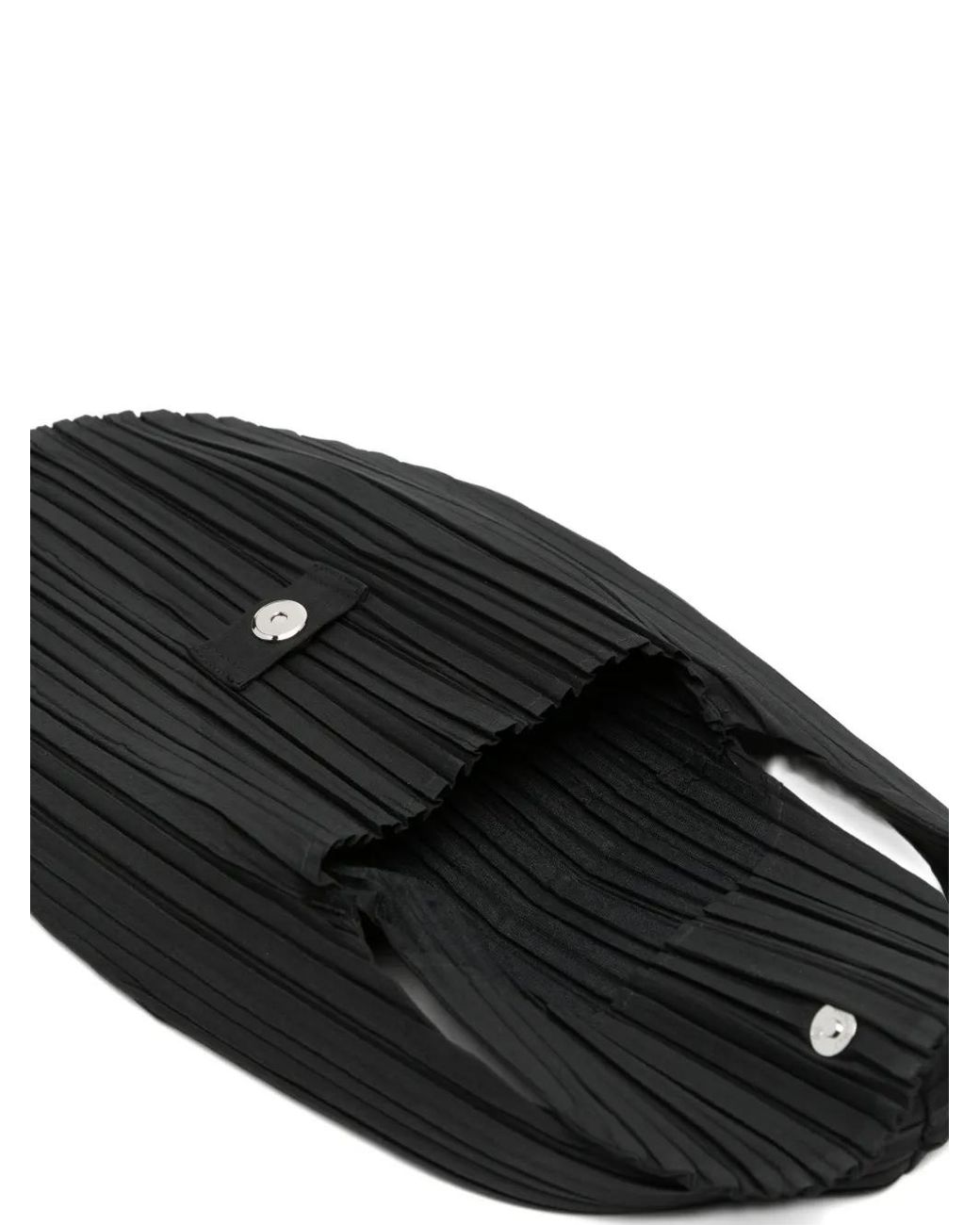 Pleats Please Issey Miyake Black Pleats Seeds Tote Bag
