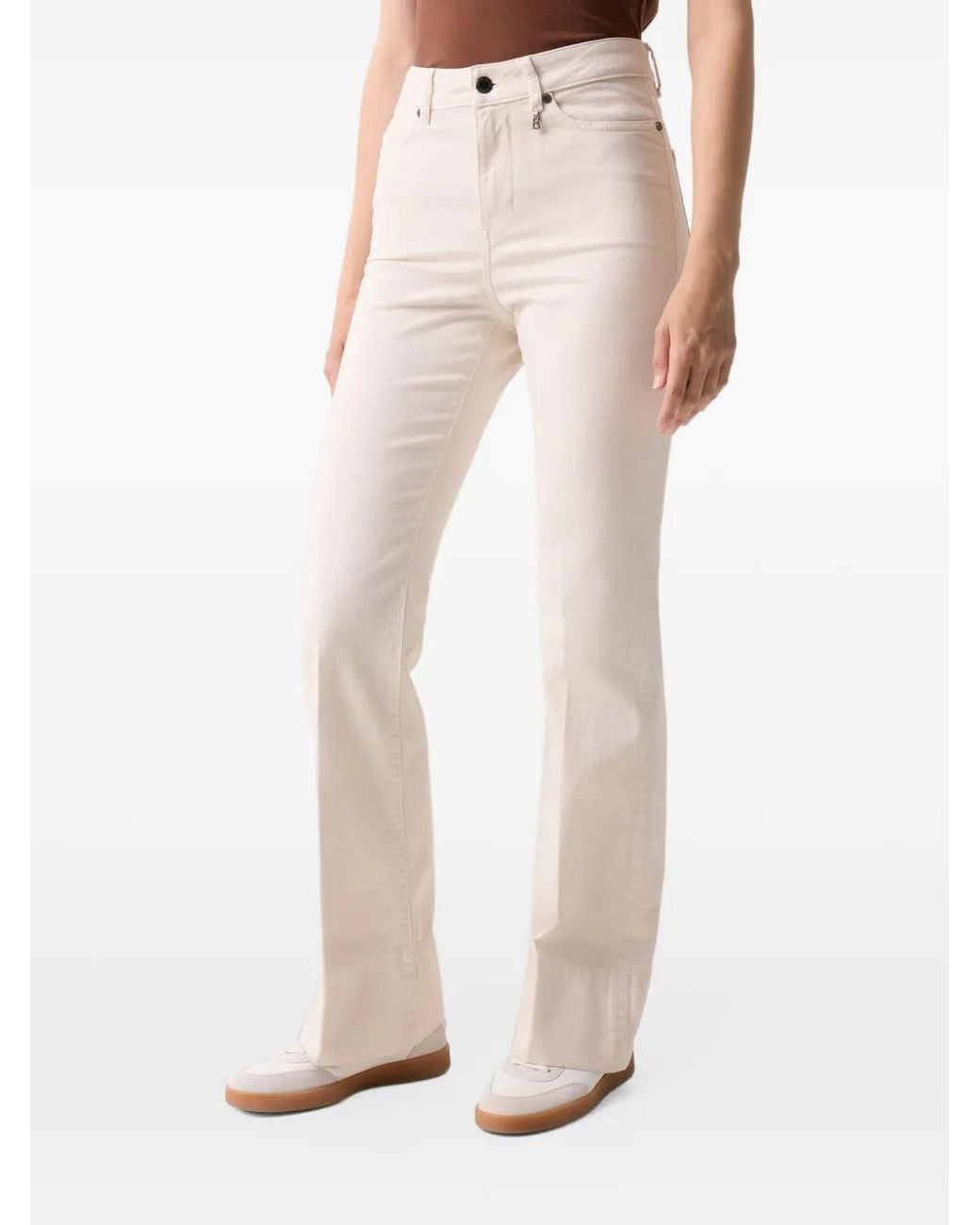 Vaqueros Devin Acampanados Bogner de color White