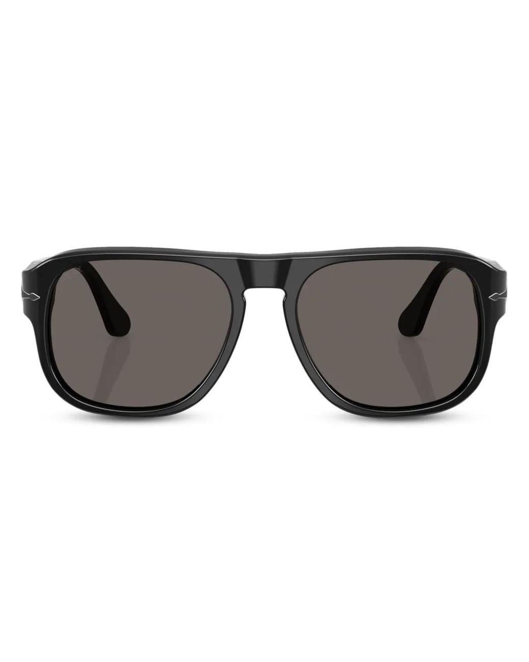 Persol Gray Sonnenbrille Mit Geometrischem Gestell