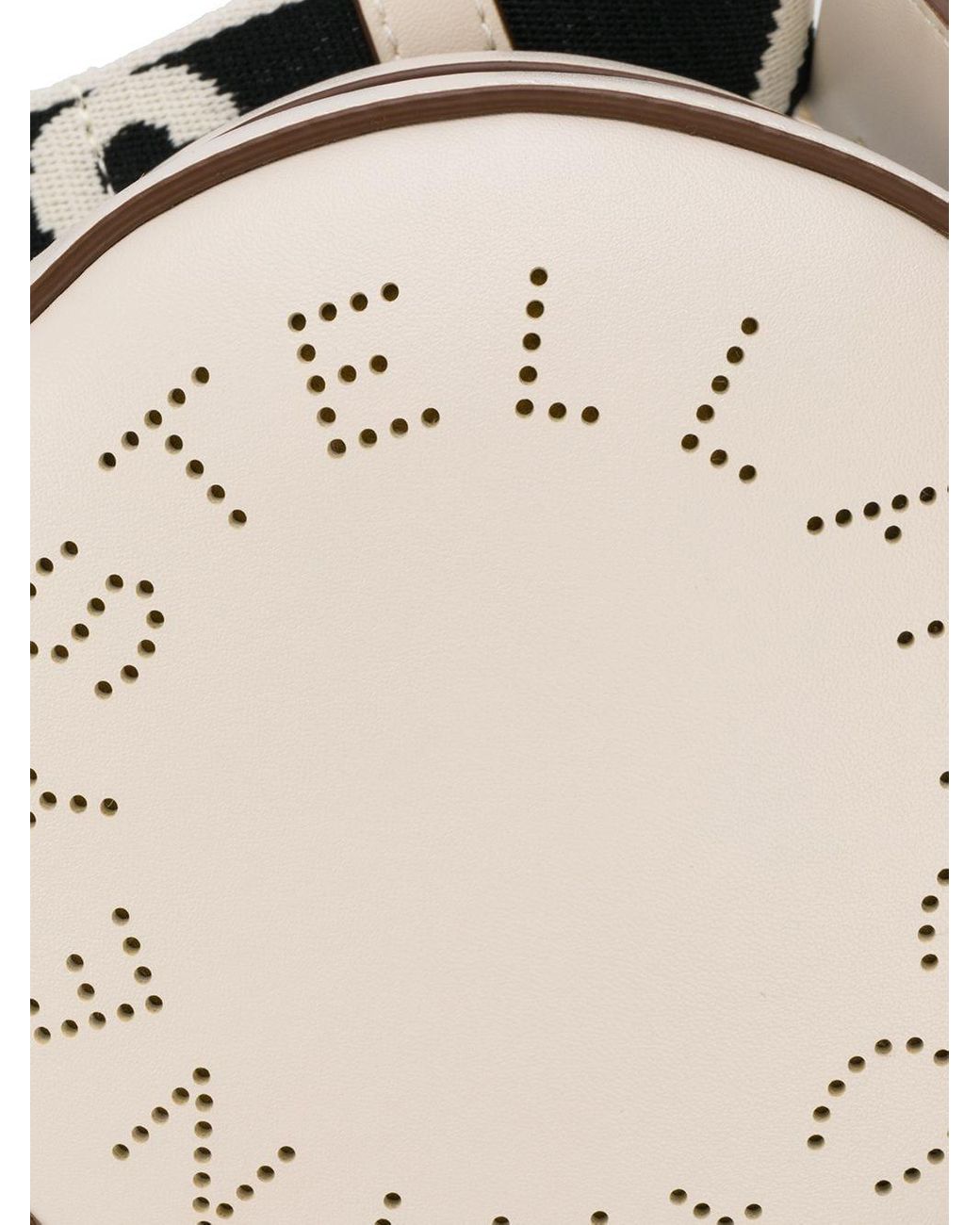 Stella mccartney white round bag hotsell