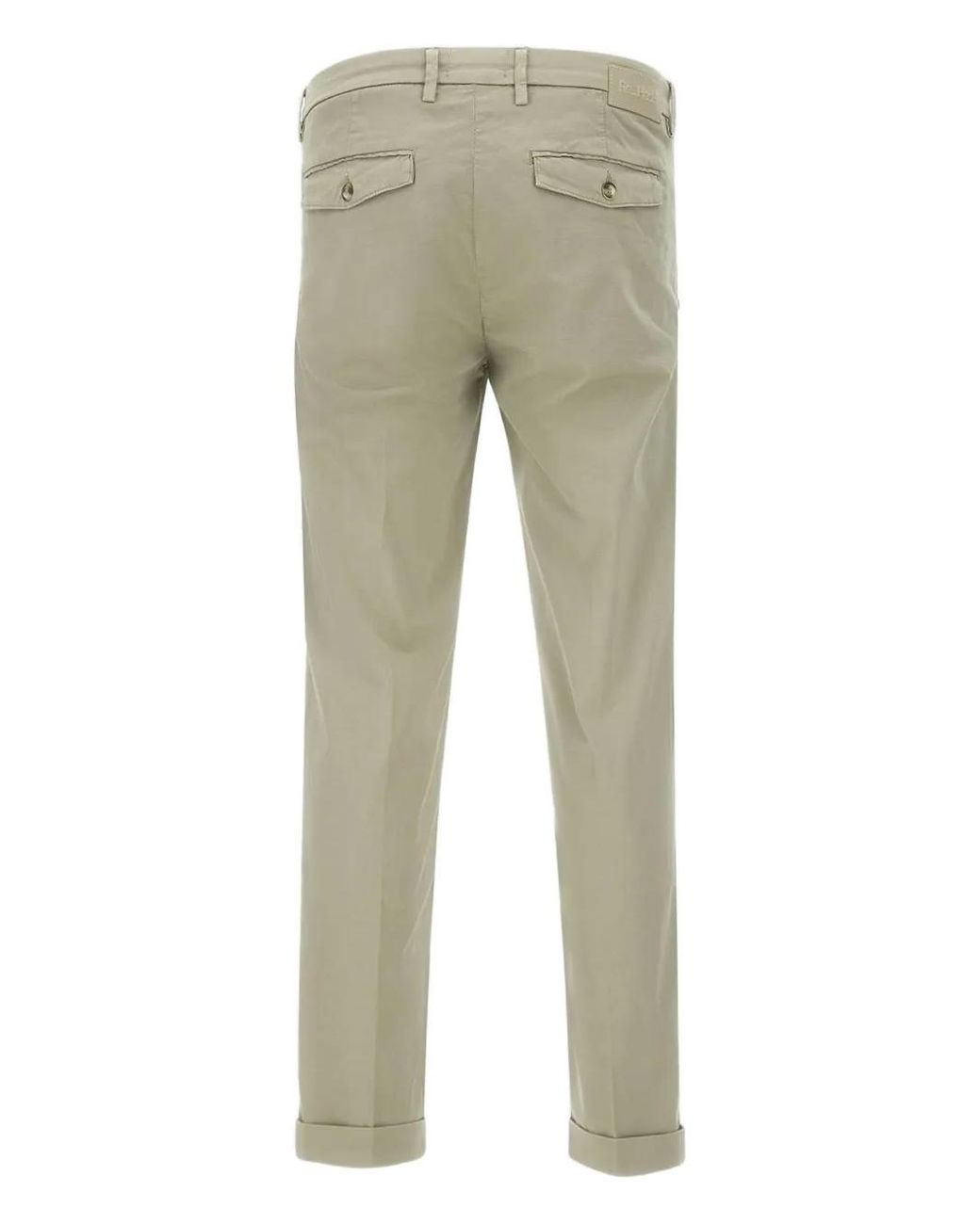 Re-hash Natural Turn-Up Chinos for men