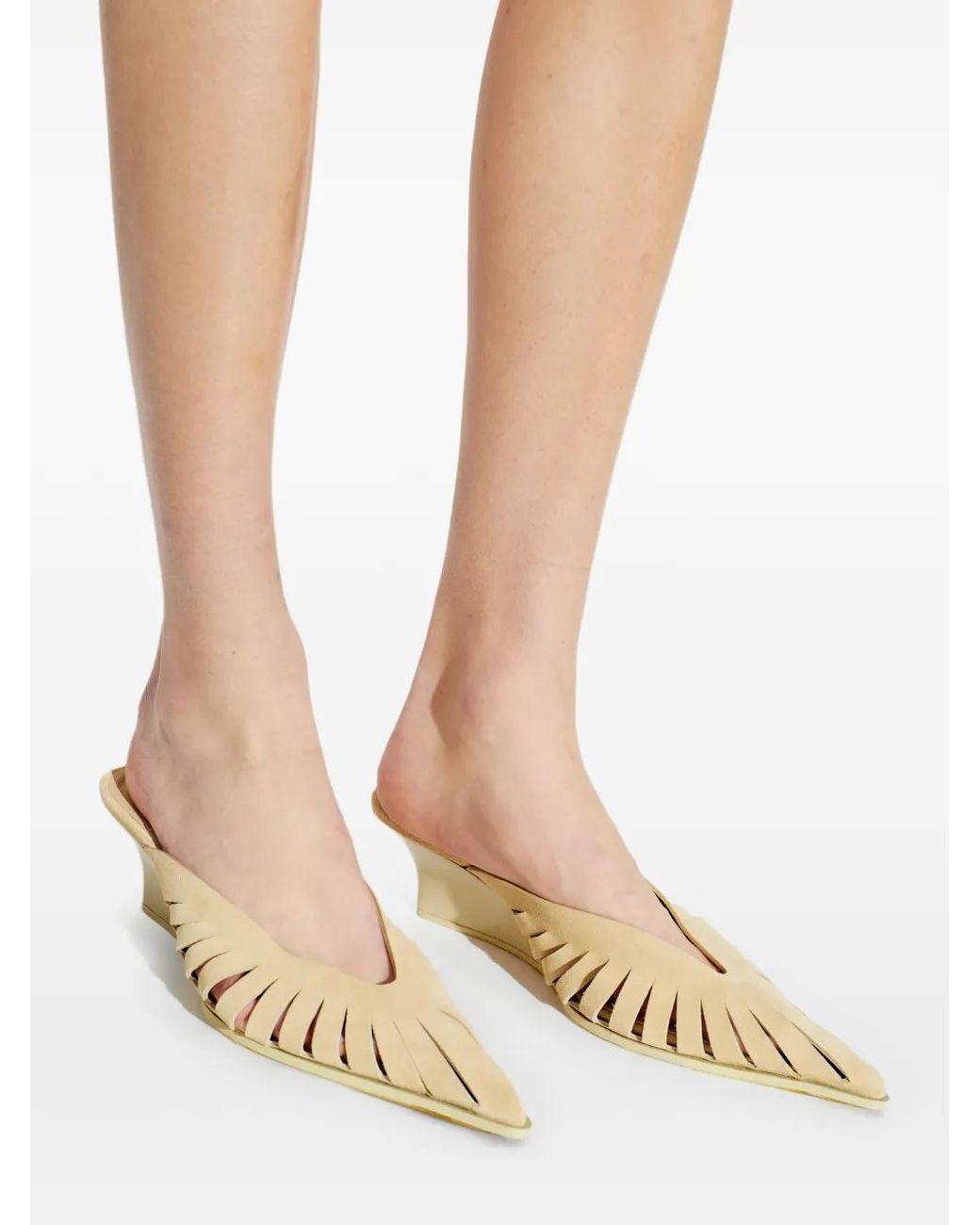 Mules Low Cut di IRO in Metallic