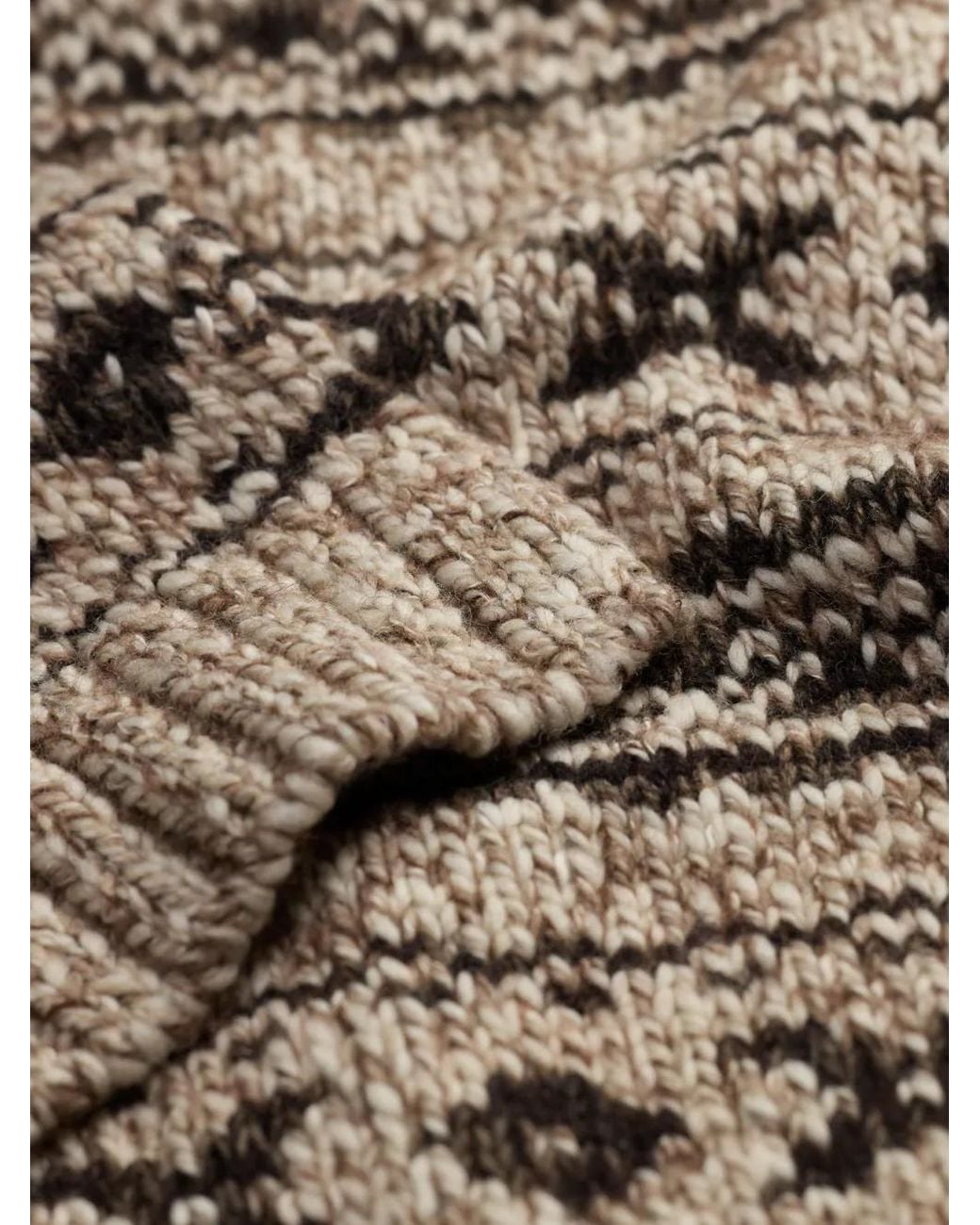 RRL Natural Patterned Scarf for men