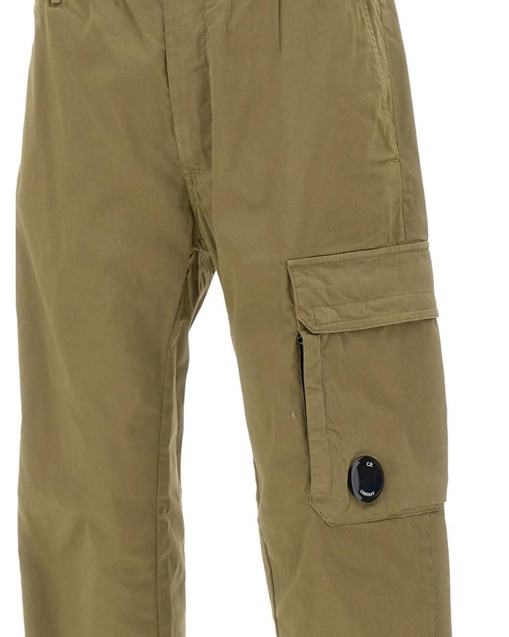 C P Company Green Cargo Trousers for men