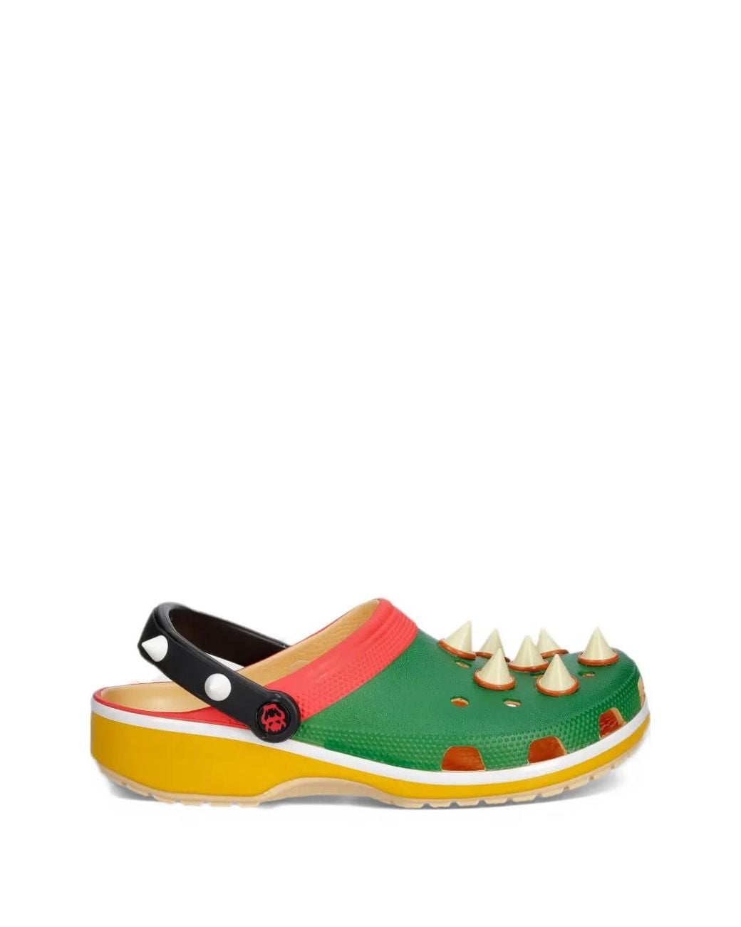 CROCSTM Green X Nintendo Bowser Spiked-Embellished Clogs