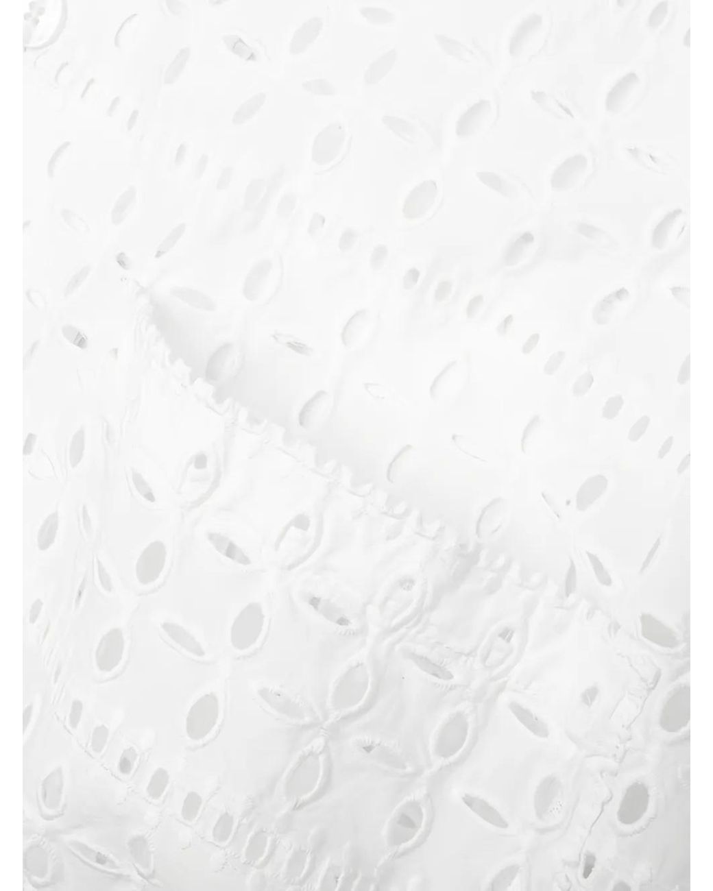 South2 West8 White Cabana Eyelet-Embroidered Shirt for men