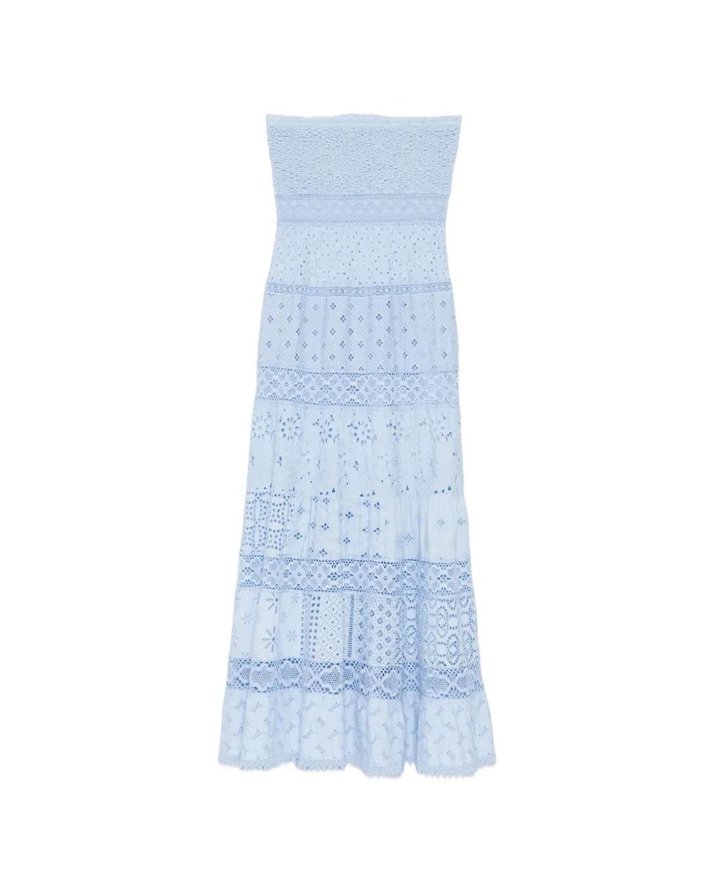 Temptation Positano Blue Tahina Maxi Dress