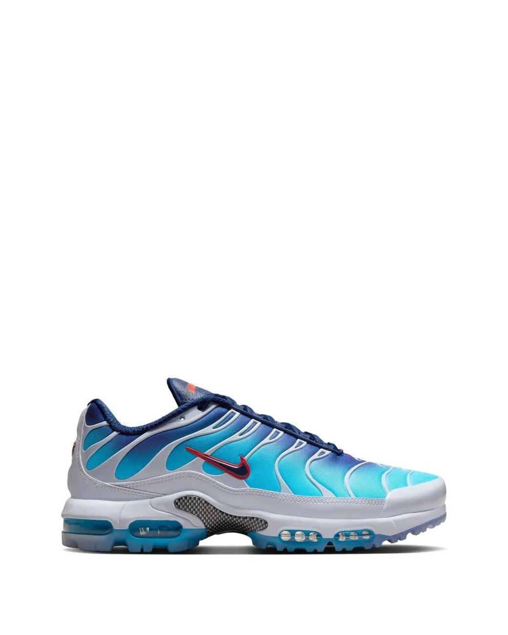 Nike Blue Air Max Plus Golf Swoosh Detail Sneakers for men