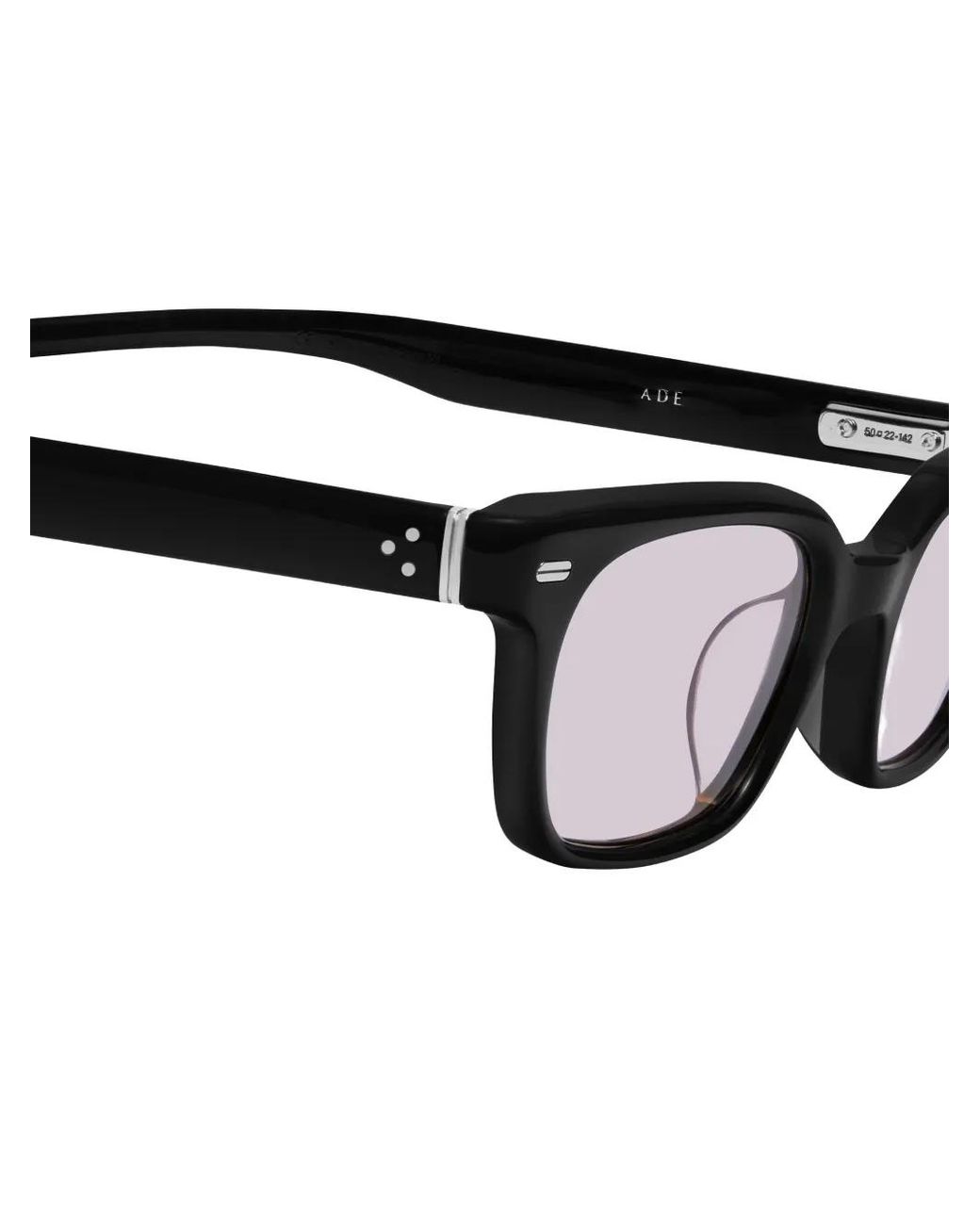 Gentle Monster Black Ade 01 Rectangle-Frame Sunglasses
