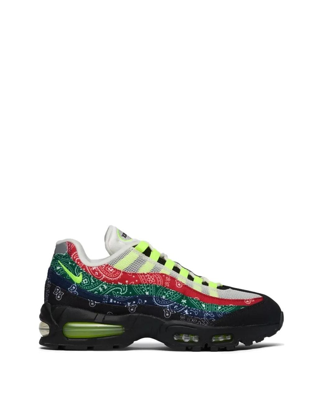 Nike Green Air Max 95 Big Bubble Sneakers for men