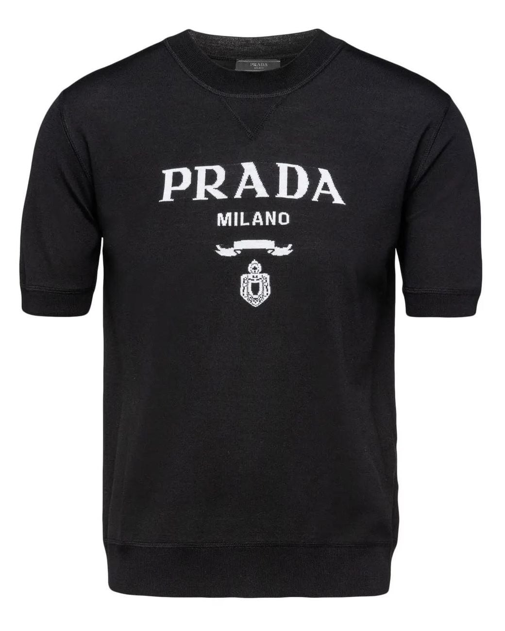 Prada Black Cotton Hair Pin for men