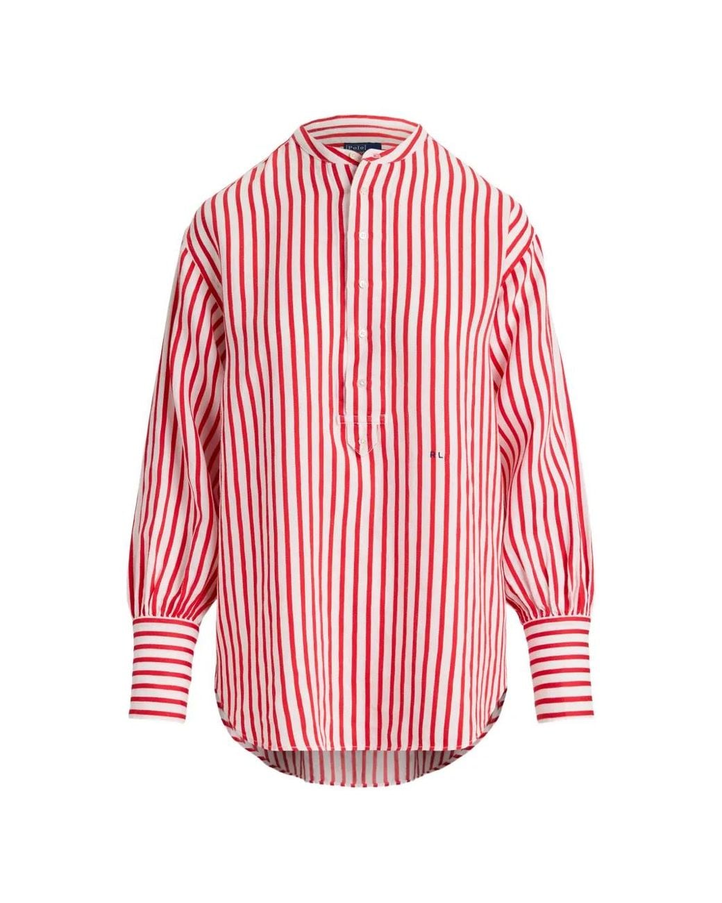 Polo Ralph Lauren Pink Striped Long-Sleeve Shirt