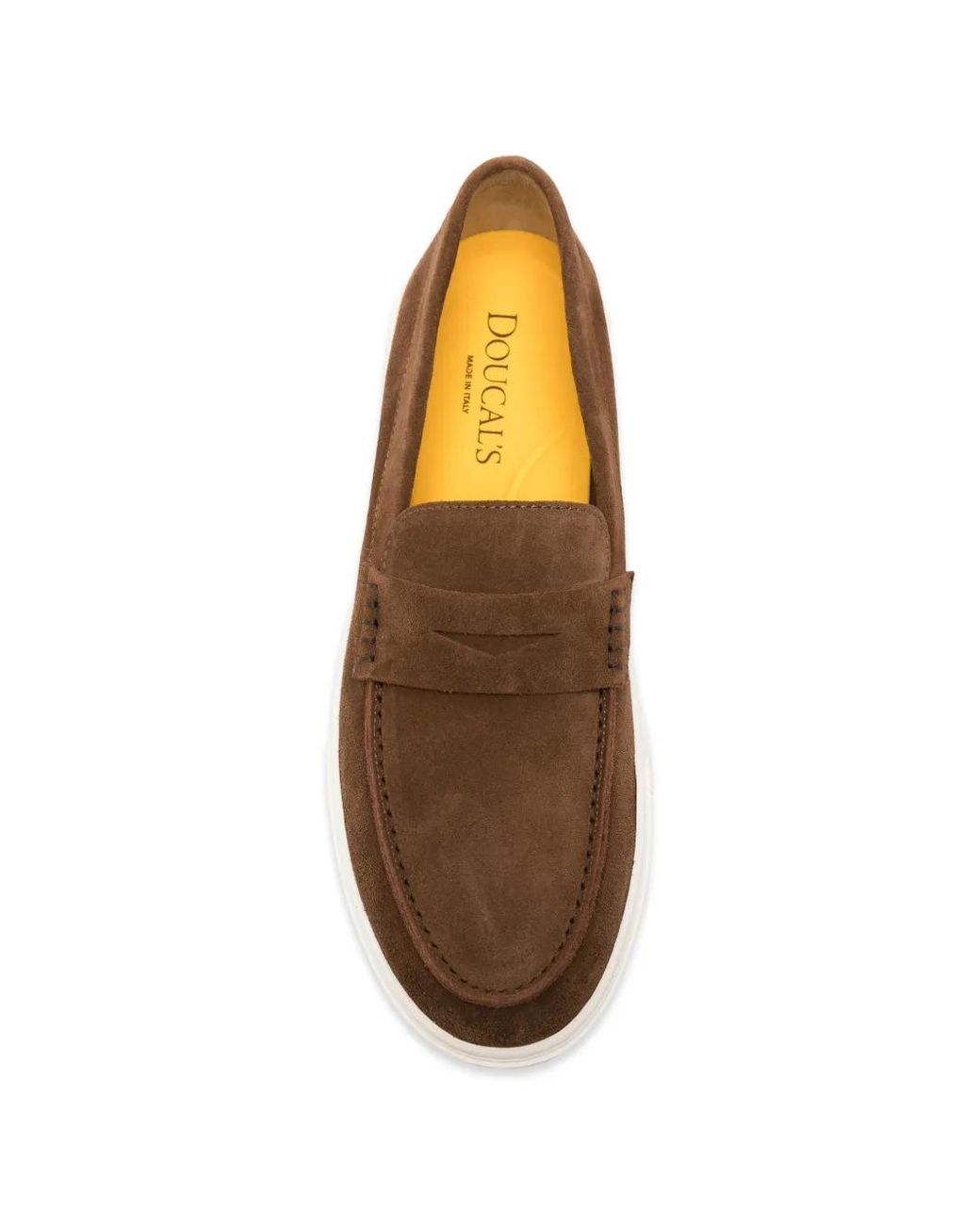 Doucal's Brown Penny Loafers for men