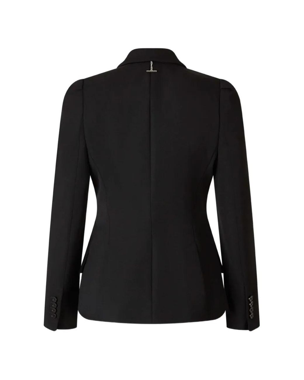 McQueen Black Single-Breasted Blazer