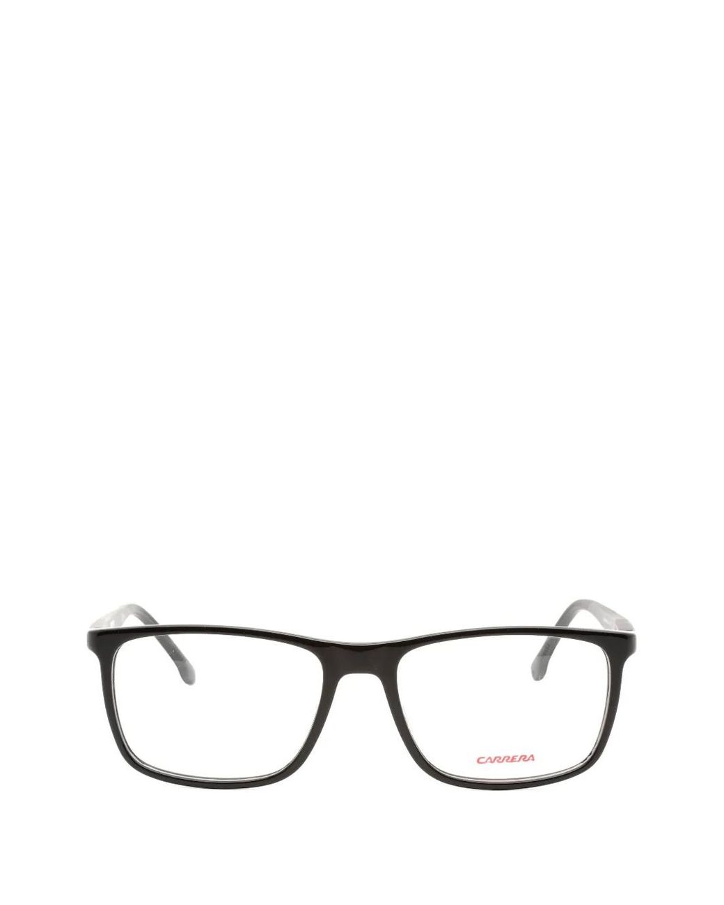 Carrera Black Rectangle-Frame Glasses