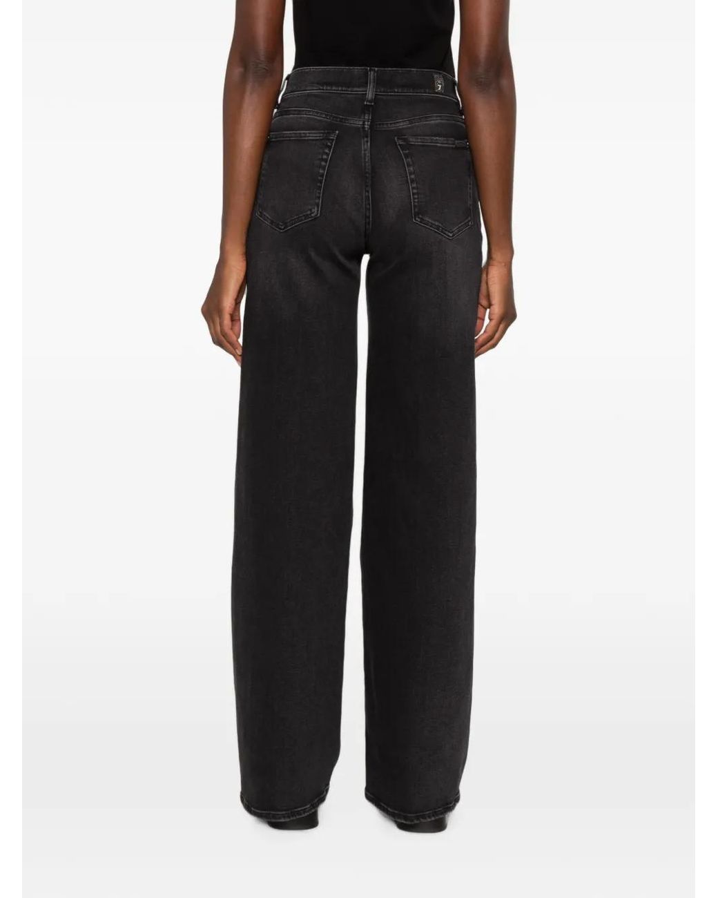 7 For All Mankind White Jeans