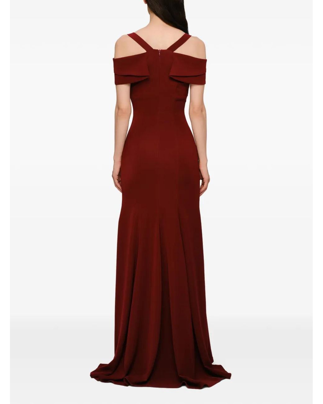 Robe Longue Candy Murmur en coloris Red