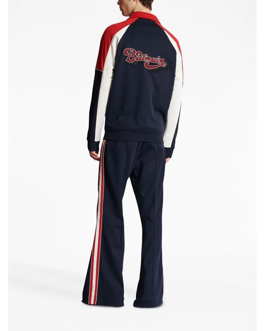 Balmain Denim Jack in het Blue voor heren
