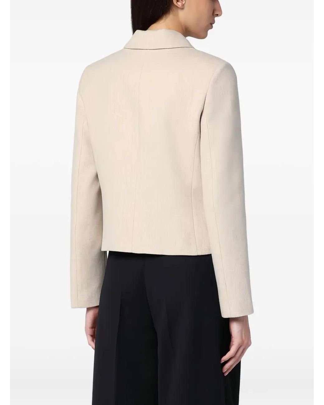 THE GARMENT Natural Double-Breasted Blazer